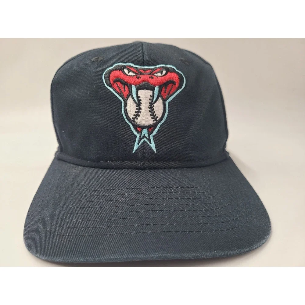 Youth Arizona Diamondbacks Adjustable Hat Cap Casual Boy Girl MLB Baseball Black